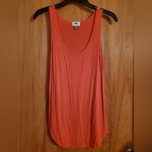 Old Navy Women's Vibrant Orange Tank Top